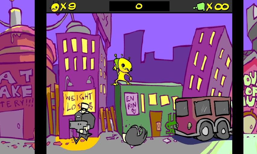 Alien Hominid screenshot